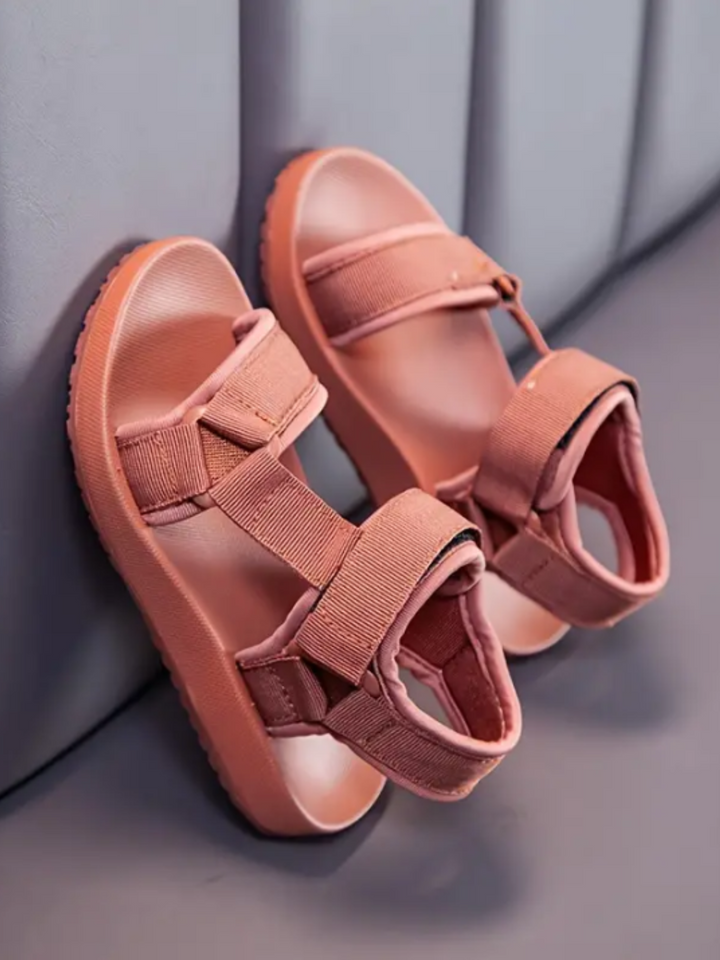 Adventure-Ready Velcro Sandals By Liv and Mia