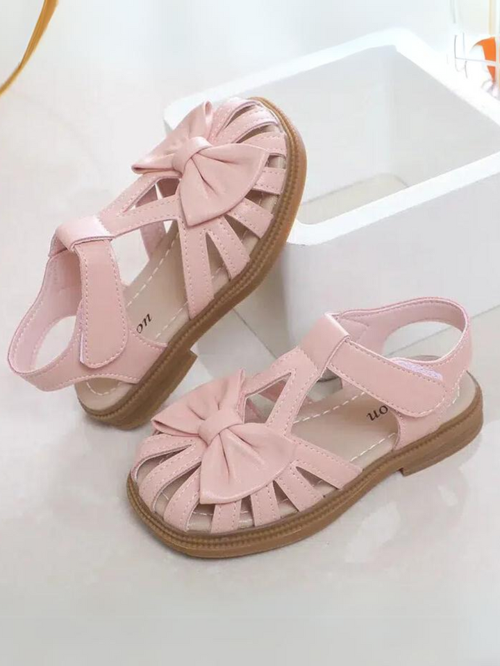 Sweet Bow T-Strap Sandals By Liv and Mia