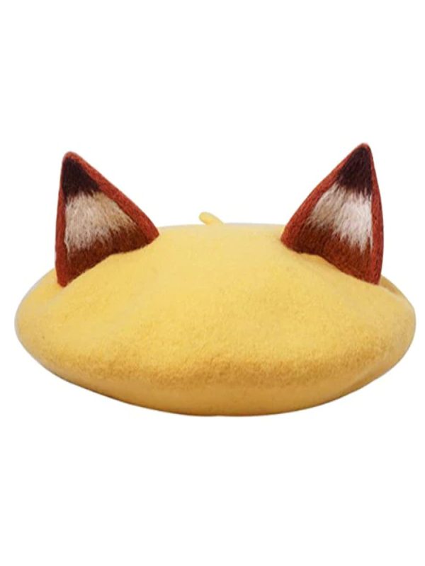 Girls Fox Ear Beret - Mia Belle Girls