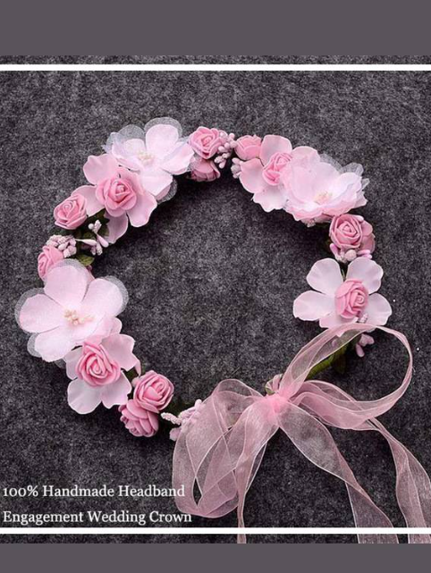 Mia Belle Girls Handmade Flower Crown | Girls Accessories