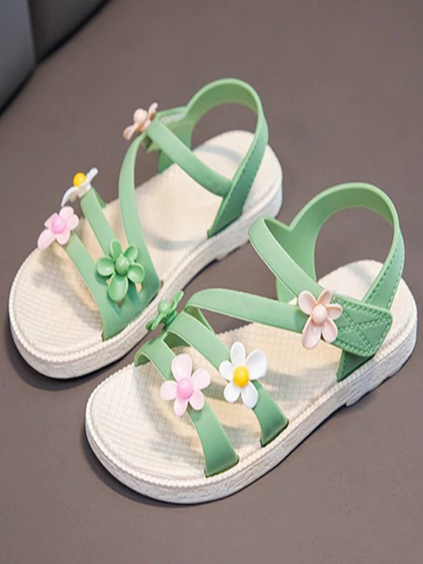 Mia Belle Girls Floral Summer Sandals | Shoes By Liv and Mia