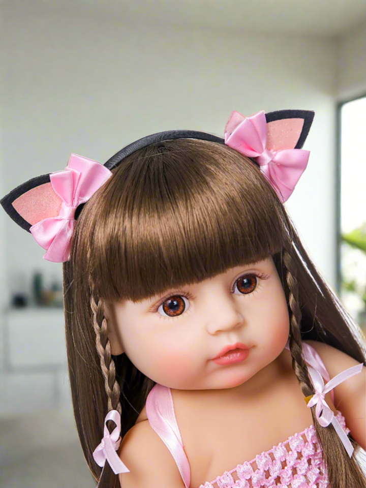 22" Charming Realistic Pink Princess Doll