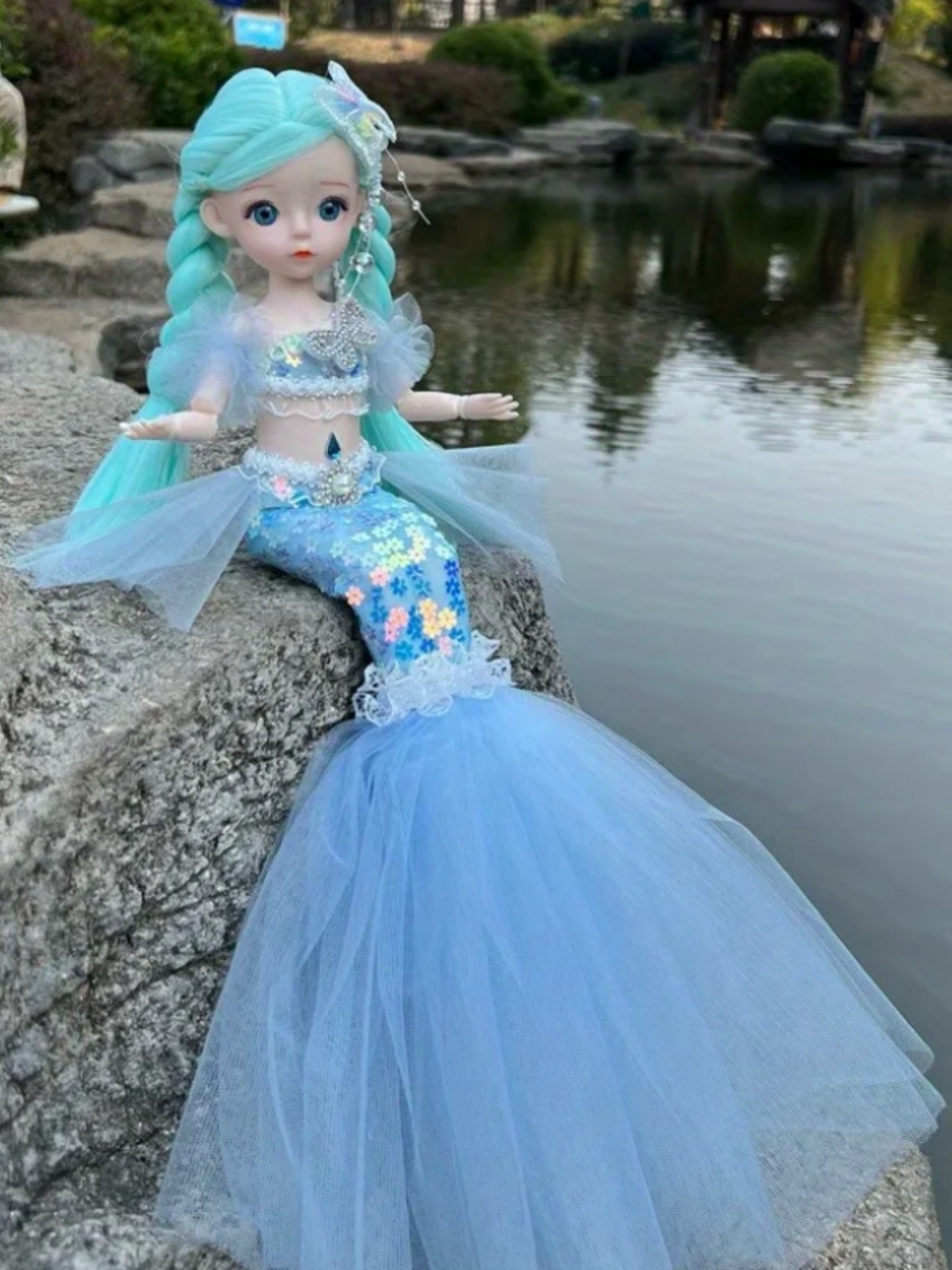 Enchanting Mermaid Doll - Available in 7 Colors