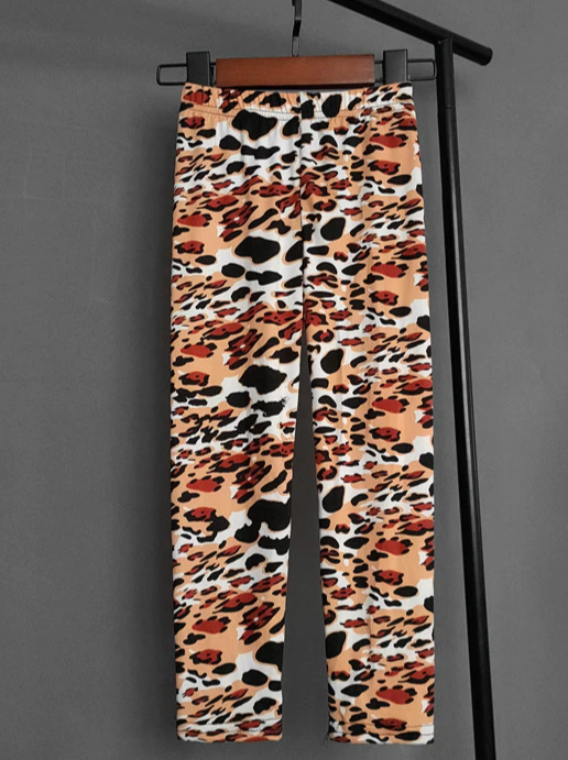 Girls Animal Printed Leggings