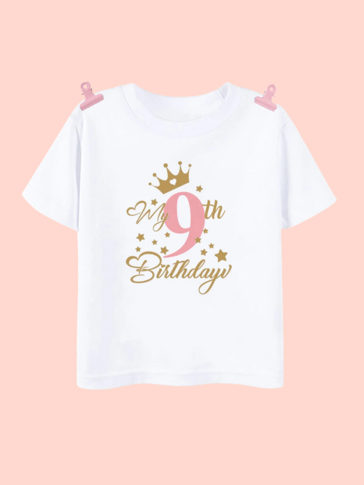 T-Shirt „Birthday Royal Celebration“ – Perfekt für die Kleinen!