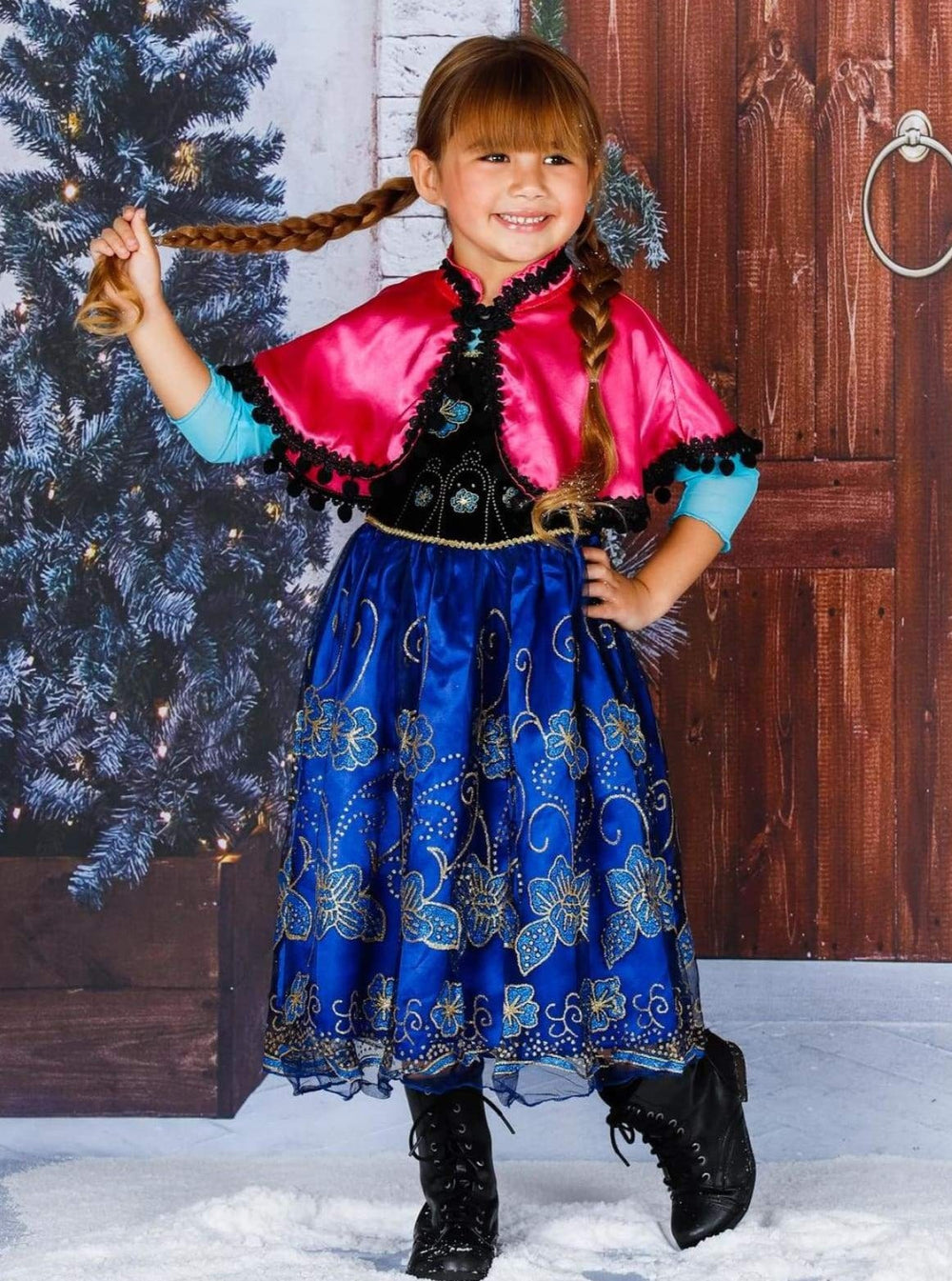 Kids Halloween Costumes | Lil Ice Queen Dress | Mia Belle Girls