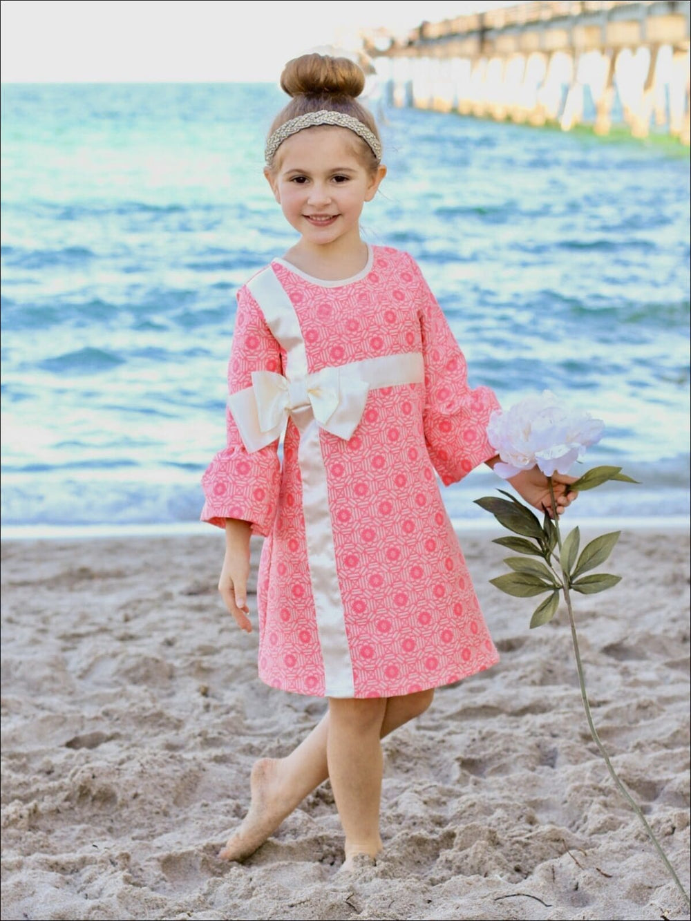 Girls Winter Dresses | Present A-Line Dress | Christmas Dresses