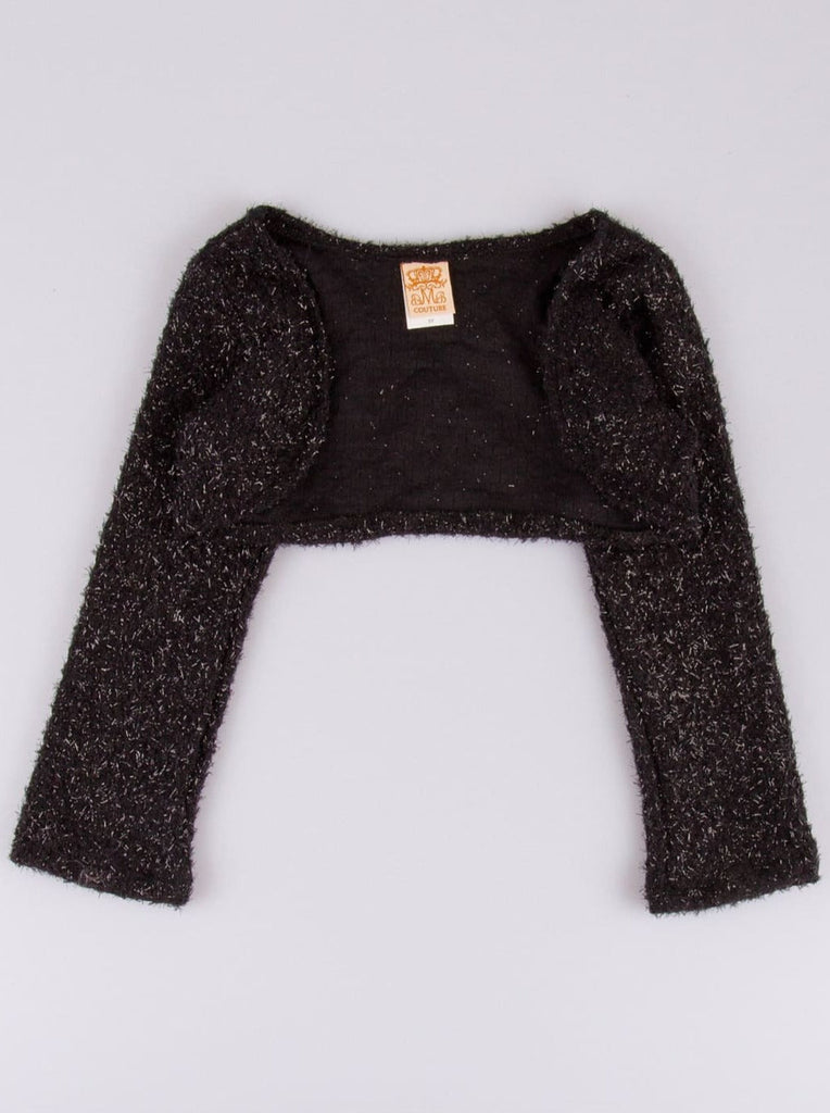 Girls black bolero sale
