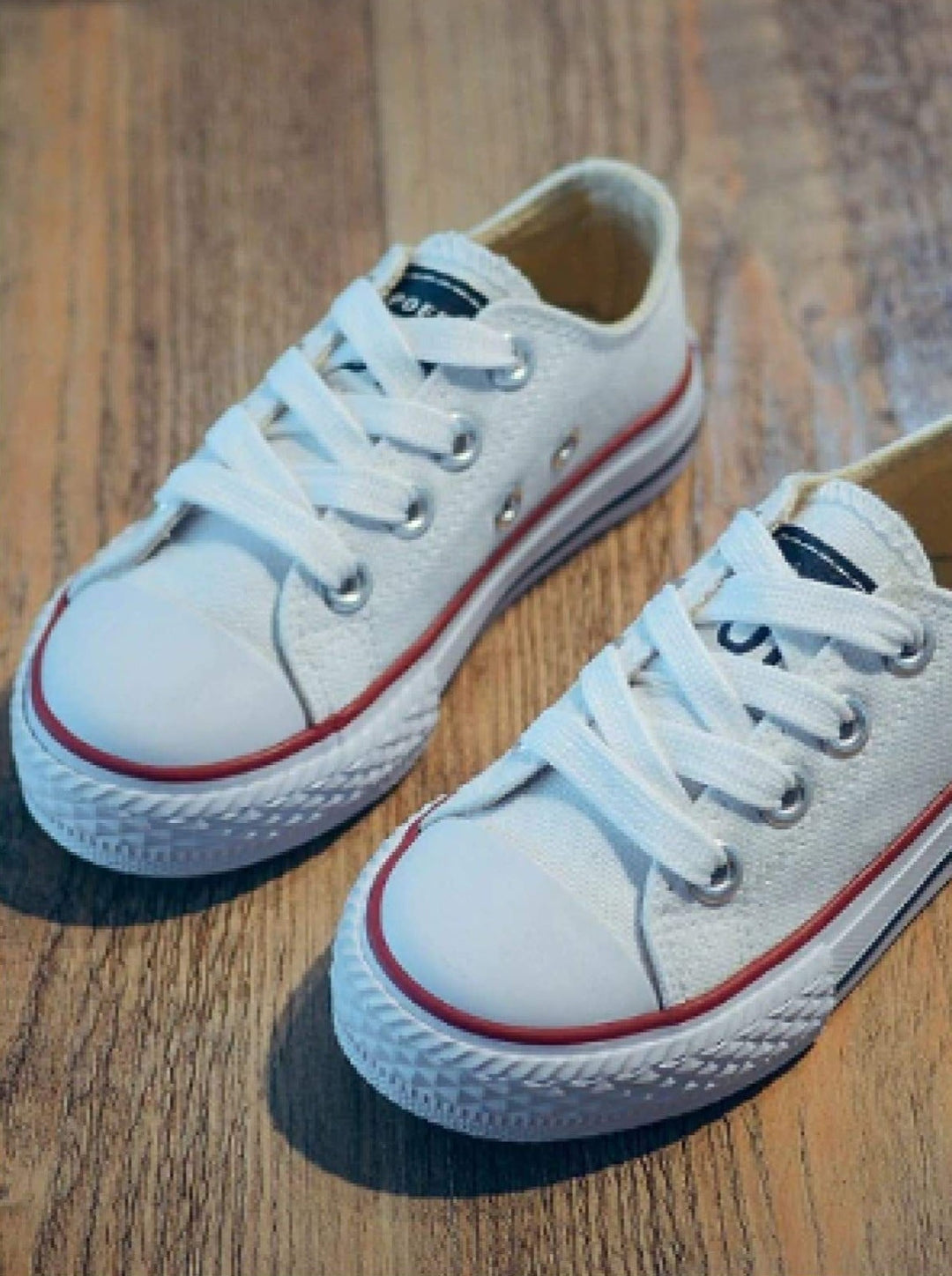 Back To School Shoes | Low Top Canvas Sneakers | Mia Belle Girls