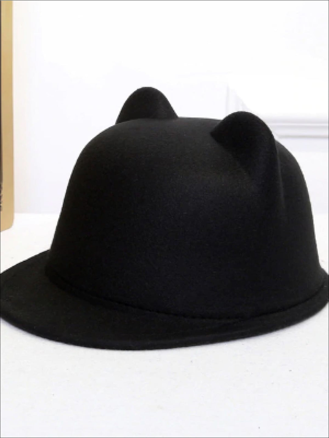 Girls Accessories | Girls Cat Ear Fedora Hat |Mia Belle Girls Boutique