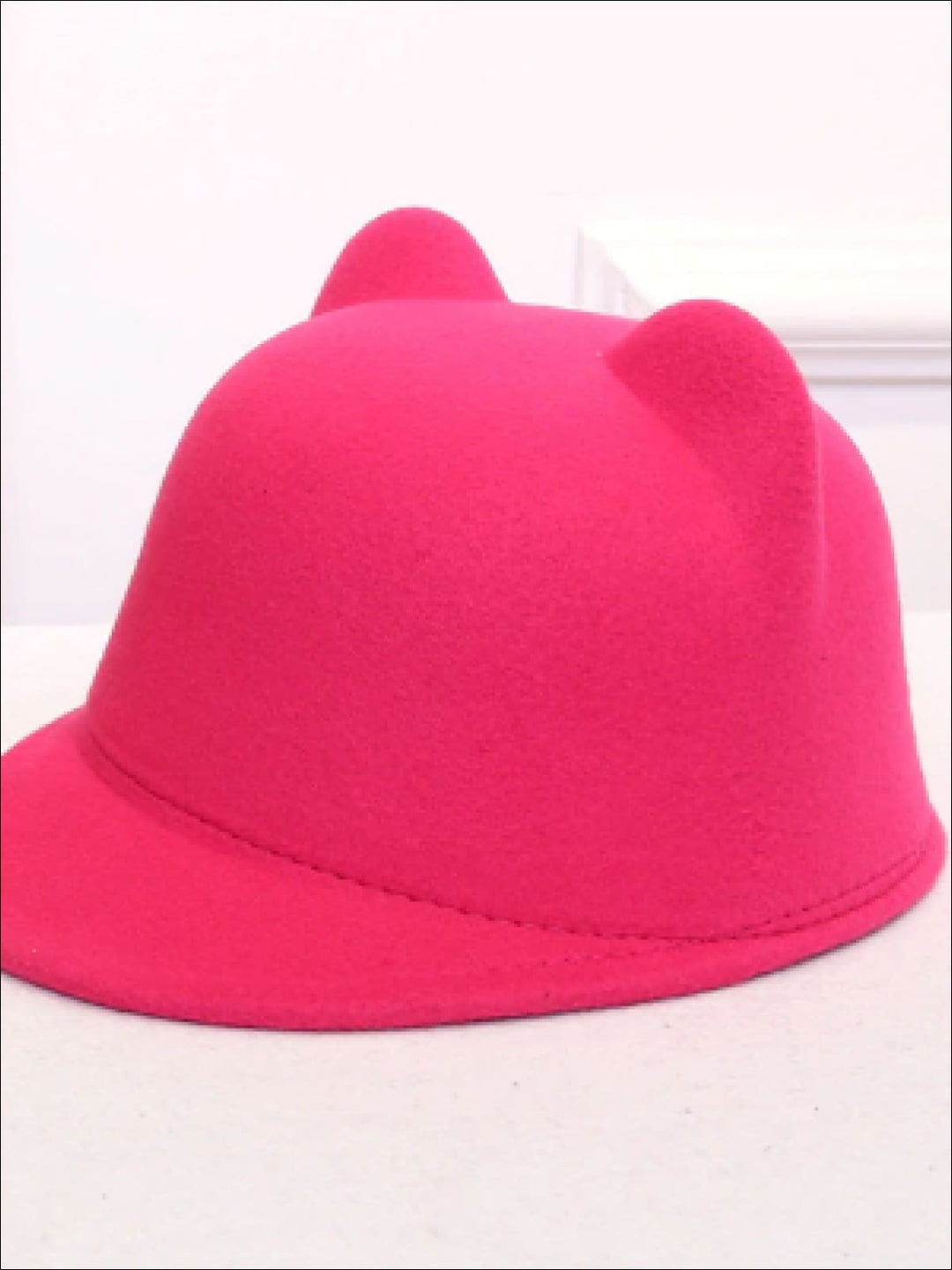 Girls Accessories | Girls Cat Ear Fedora Hat |Mia Belle Girls Boutique