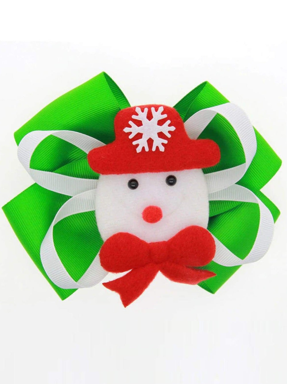 Cute Christmas Accessories | Little Girls Christmas Bow Hair Clip