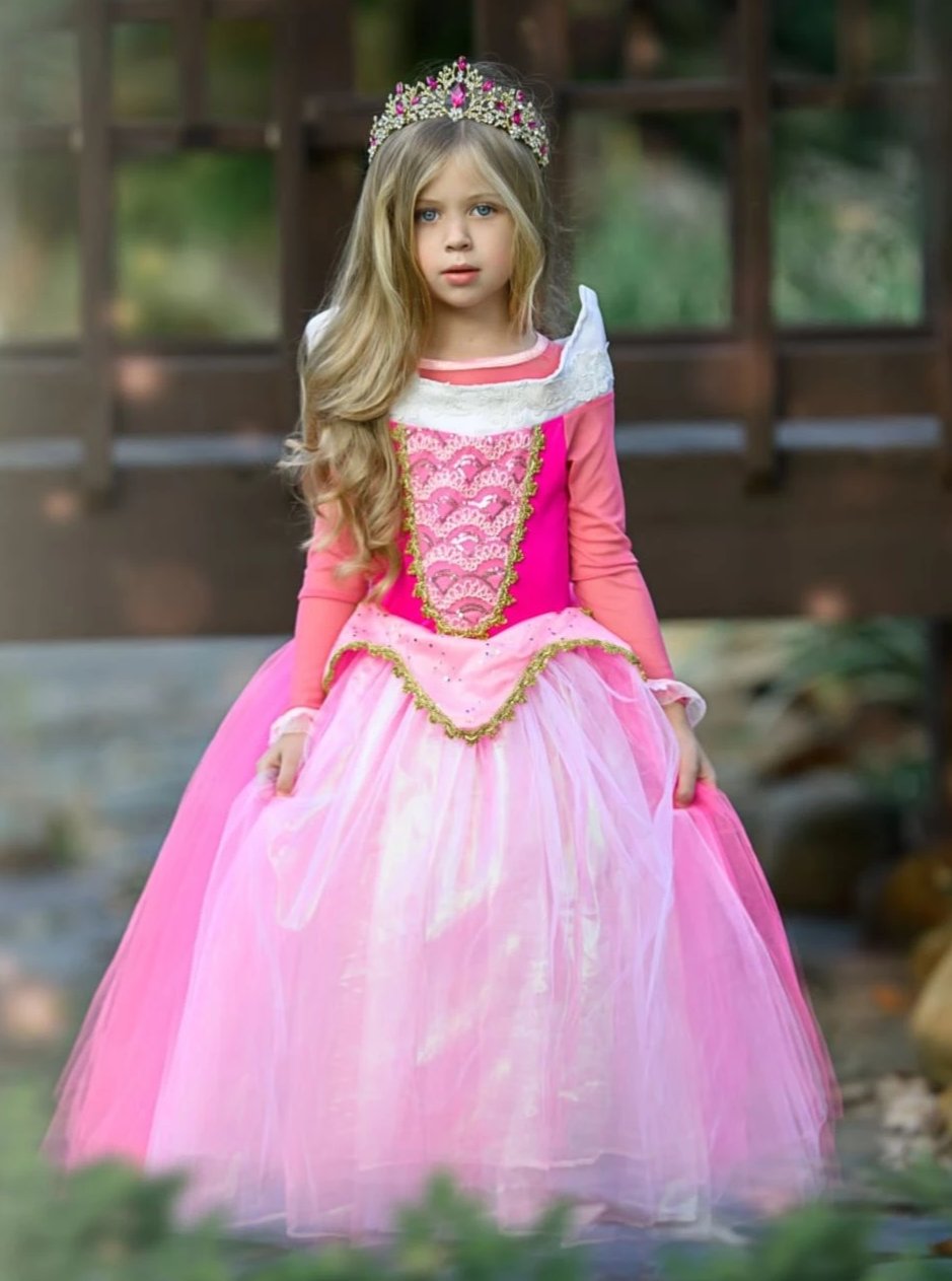 Girls Halloween Costumes | Sleeping Beauty Costume  - Mia Belle Girls