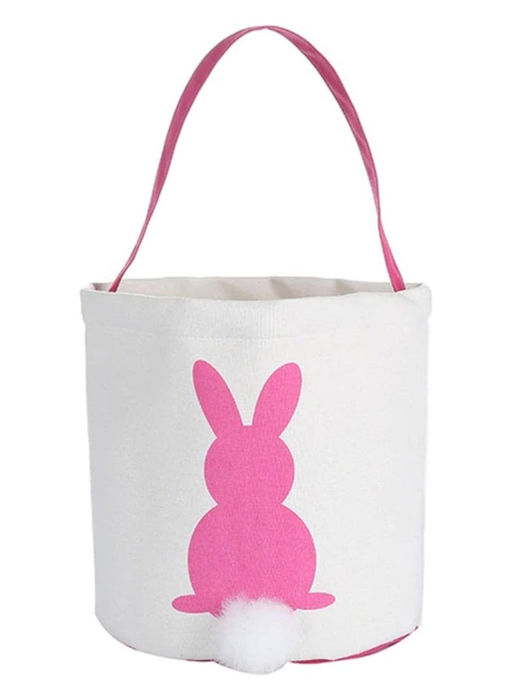 Kids Easter Accessories | Little Girls Bunny Cotton Tail Easter Basket