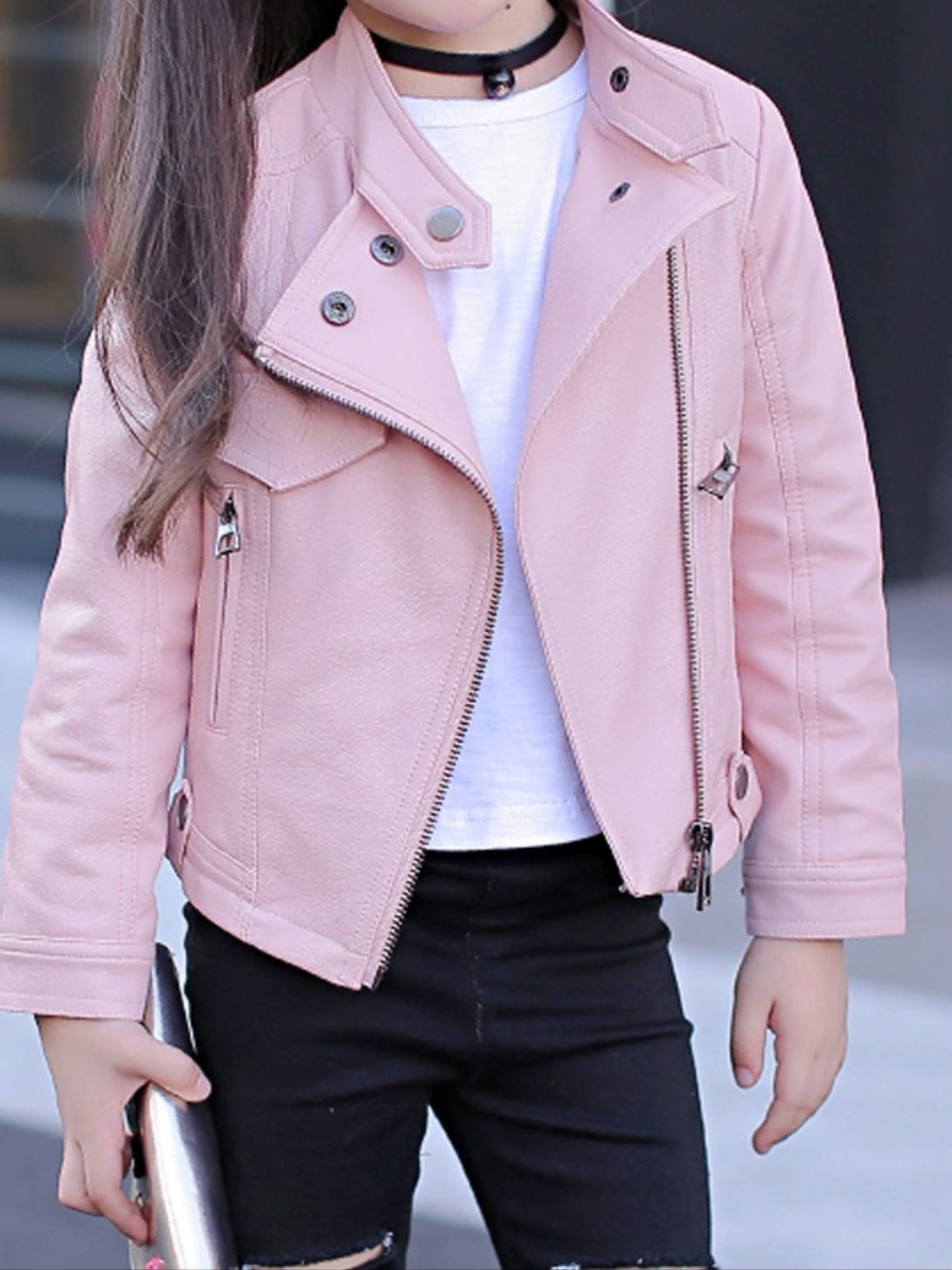 Leather jacket for girls deals