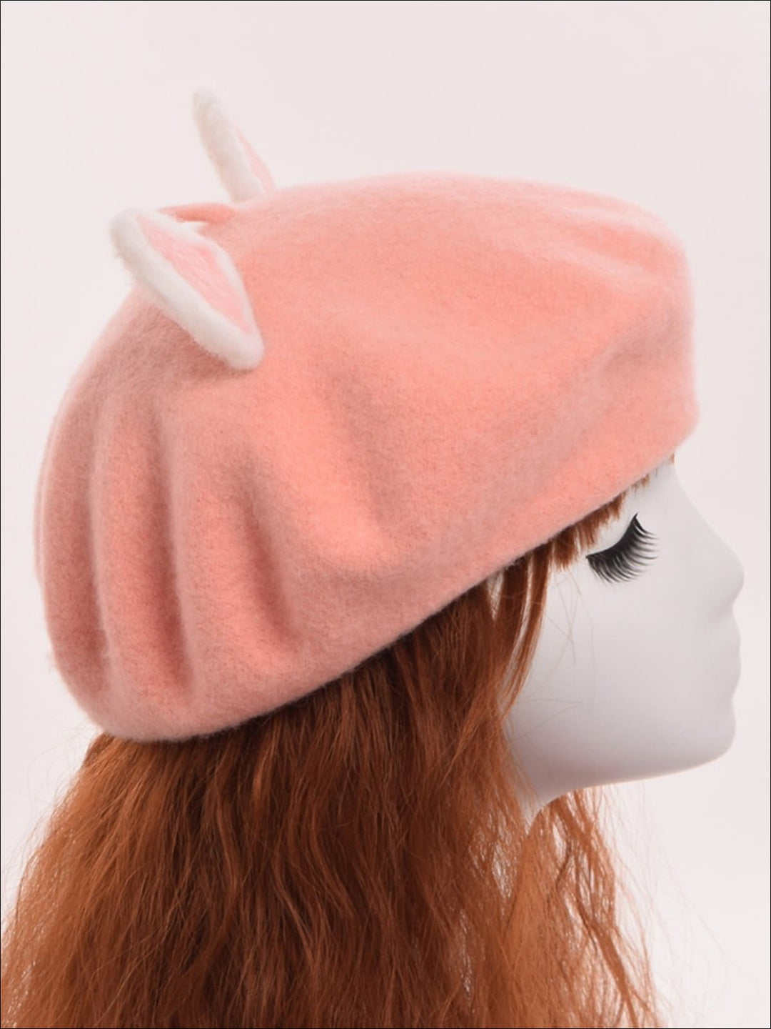 Girls Fall Wool Cat Ear Beret - Girls Berets