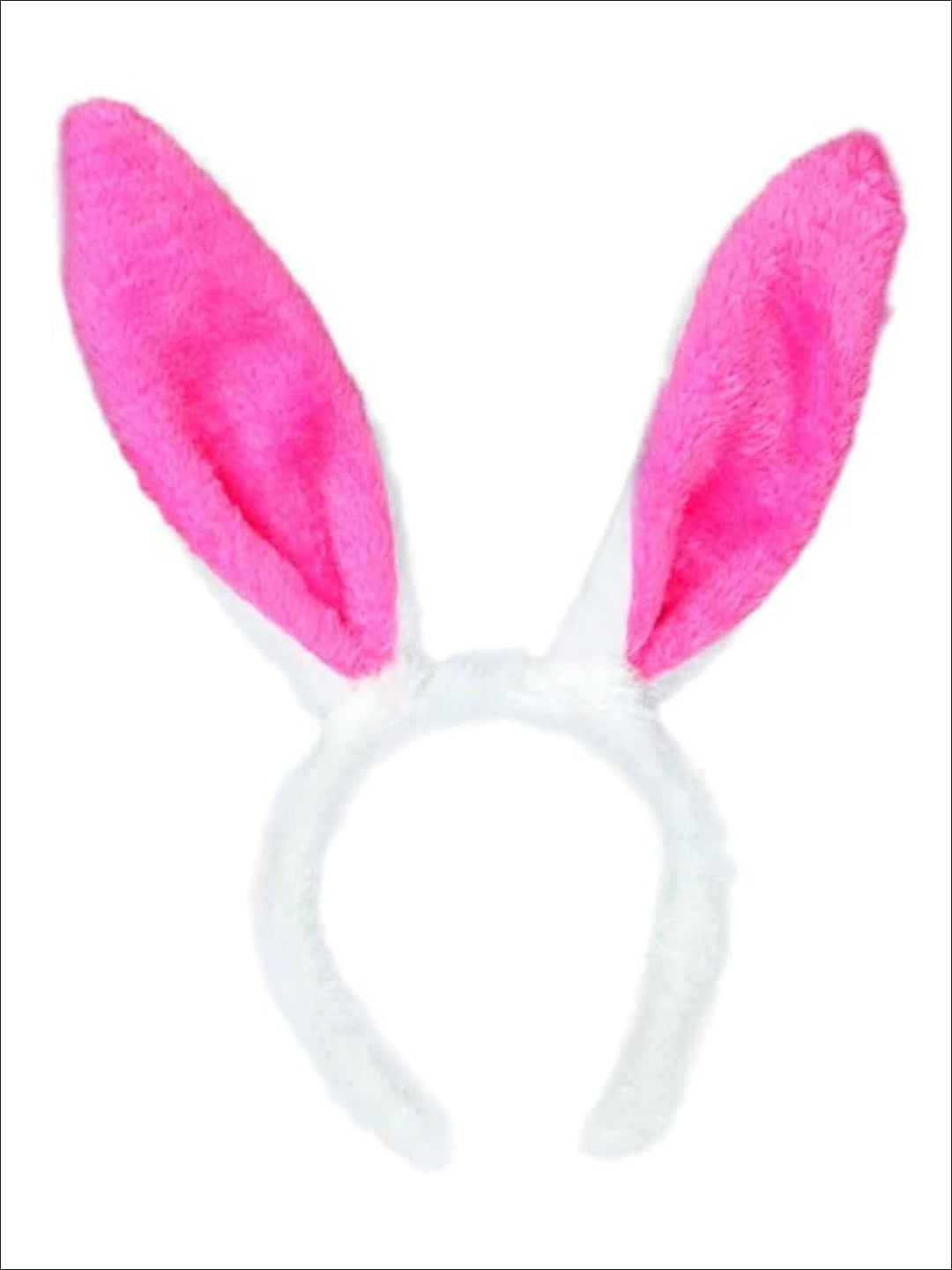 Little Girls Easter Accessories | Faux Fur Bunny Ears Headband