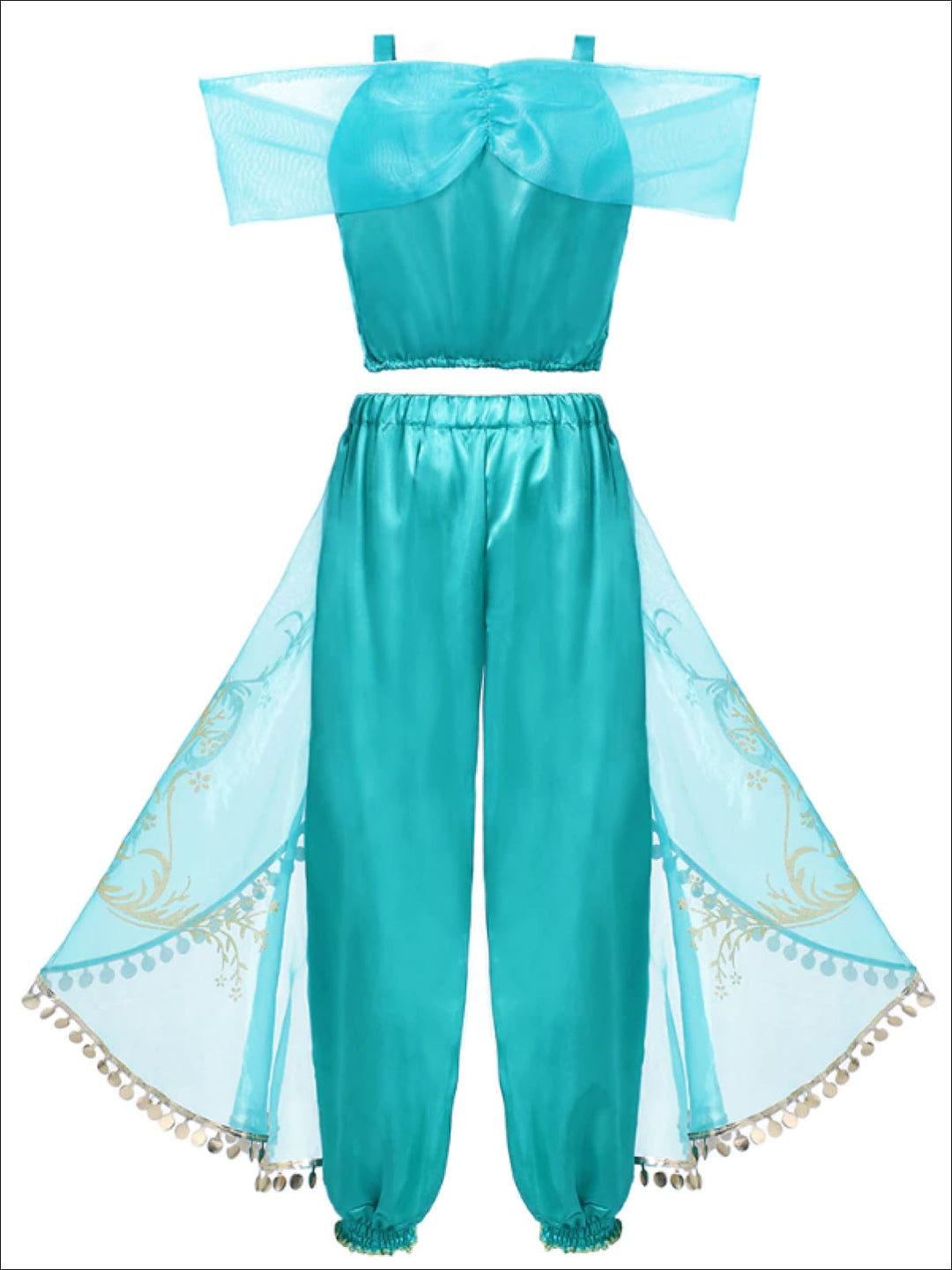 Halloween Costume | Princess Jasmine Inspired Set | Mia Belle Girls