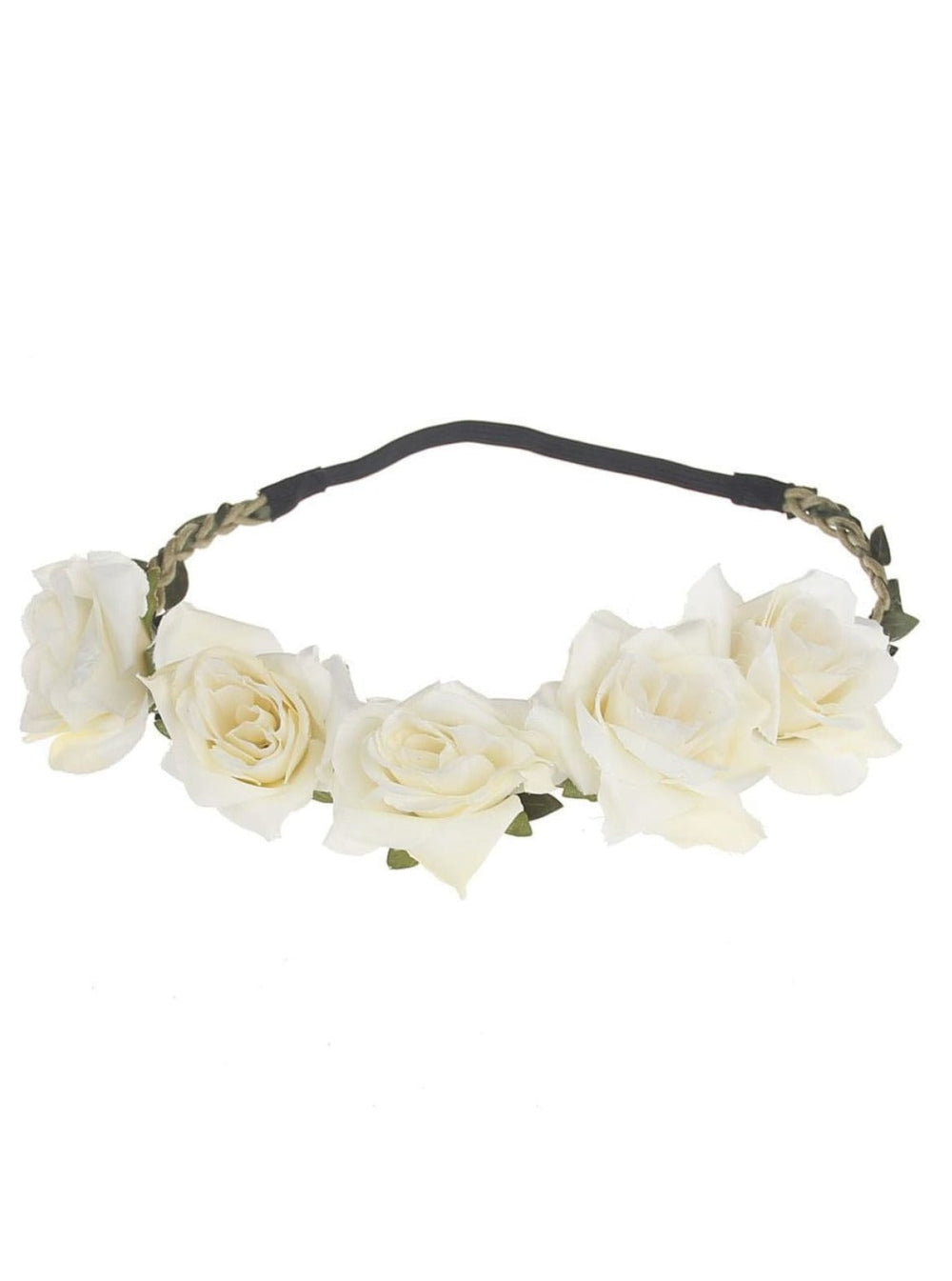 Girls Rose Flower Halo - Girls Flower Halo