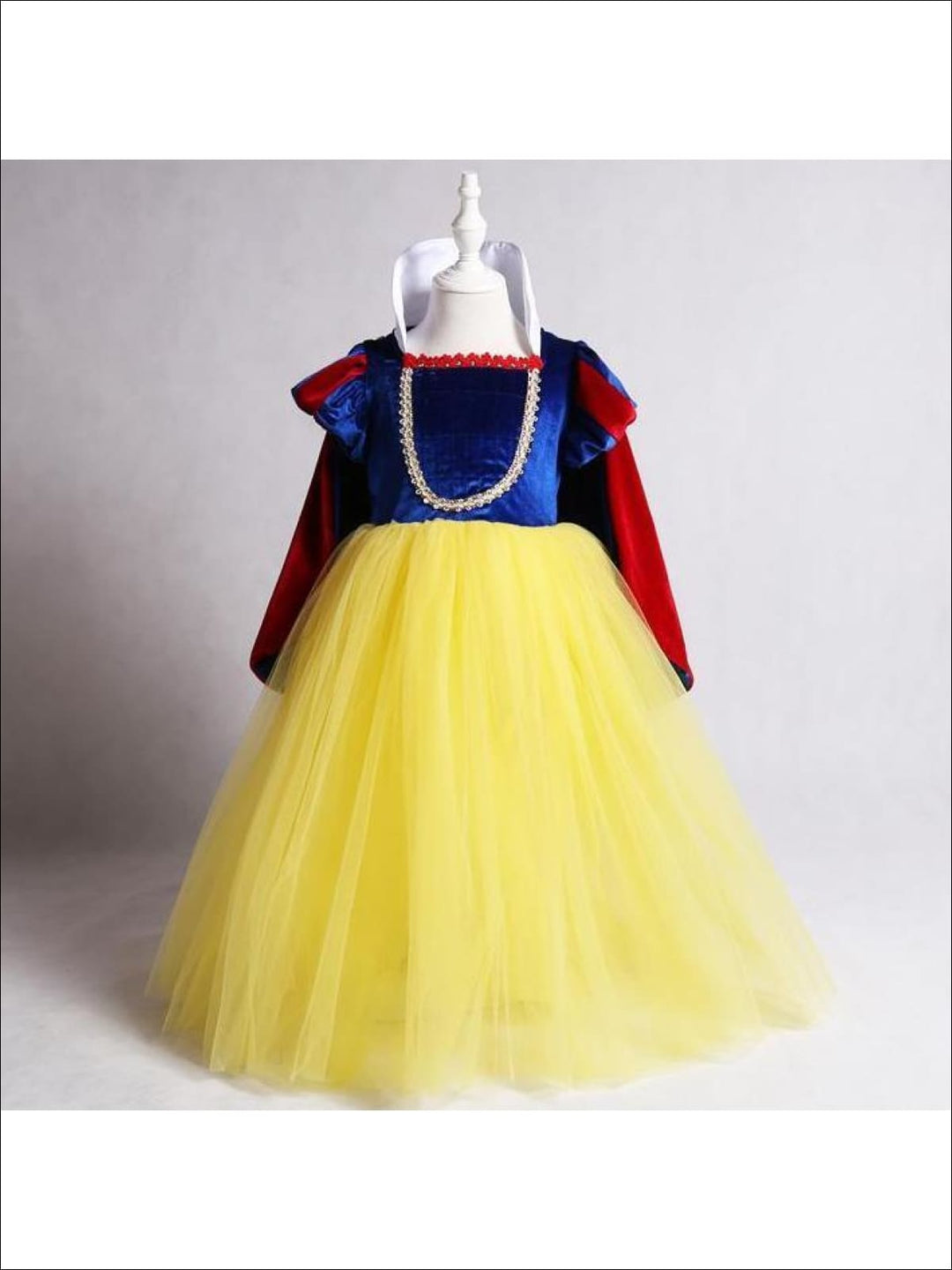 Girls Halloween Costumes | Toddlers Snow White Gown - Mia Belle Girls