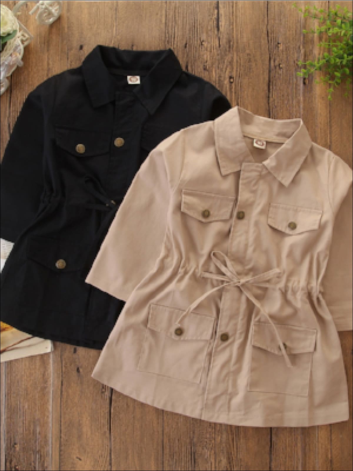 Trendsetter Trench Coat Dress – Mia Belle Girls