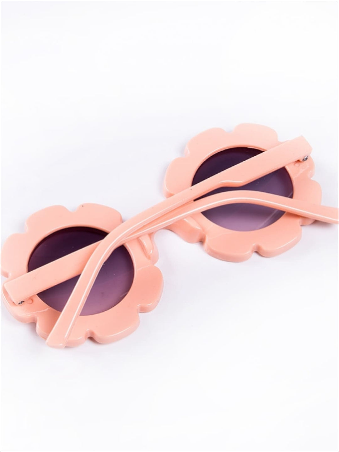 Girls UV Protected Round Flower Sunglasses - Girls Accessories