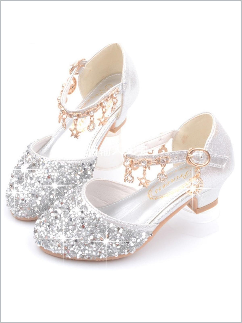 Charmed Steps Sequin Ankle Strap Shoes | Shoes By Liv and Mia