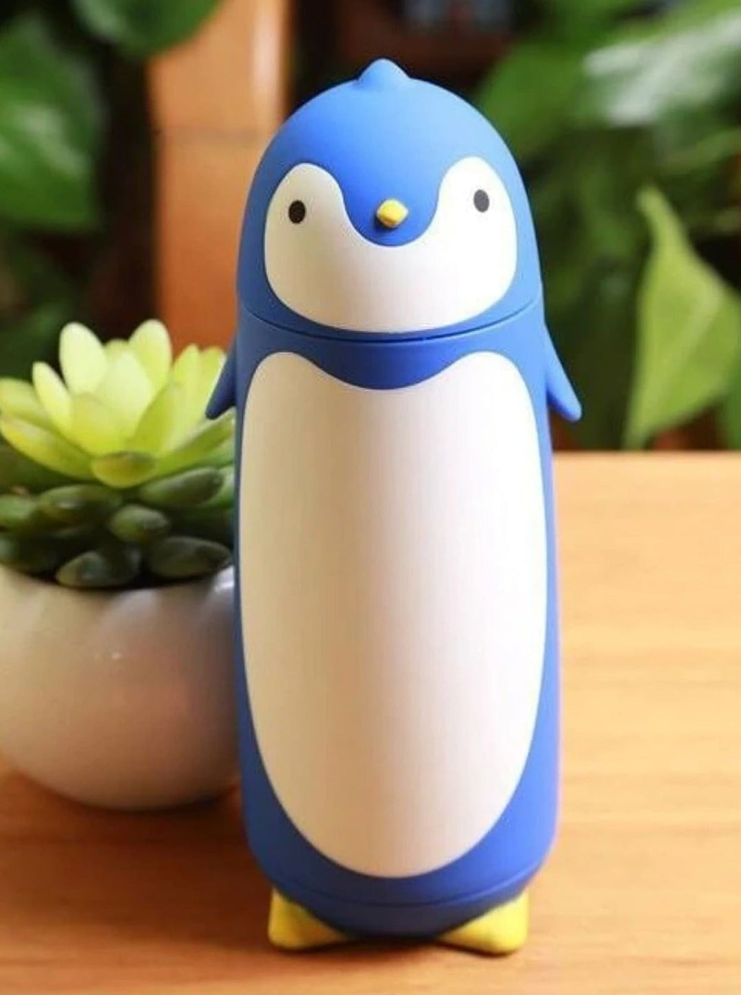 Kids Stainless Steel Penguin 280ml Water Bottle - School Accessories - Mia Belle Girls