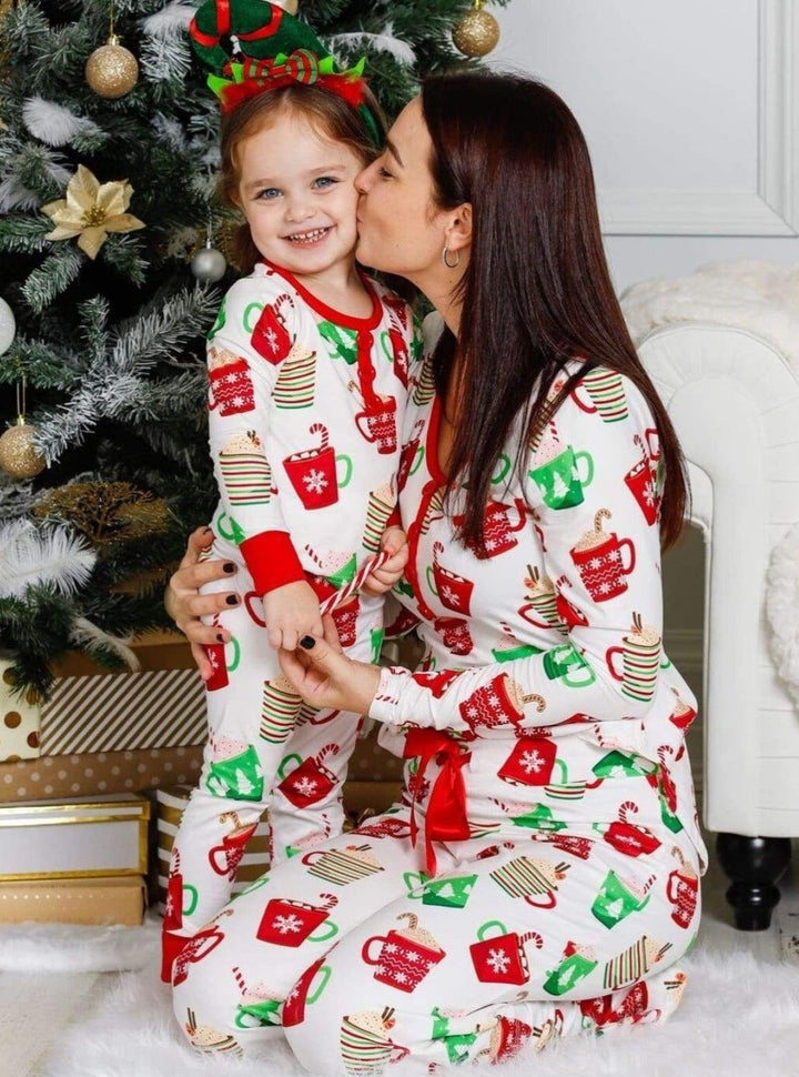 Mommy and Me Matching Pajamas | Christmas Pajama Set | Mia Belle Girls