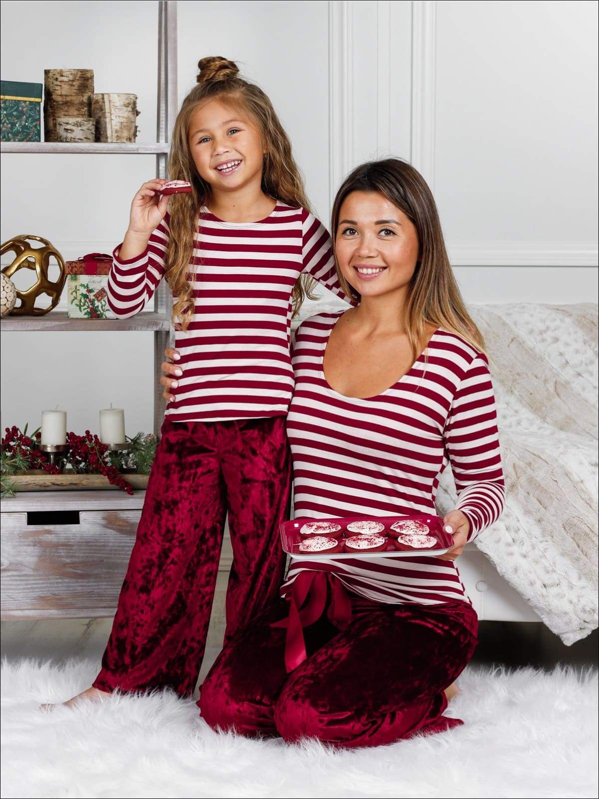 Mommy and Me Velvet Crush Lounge Pants