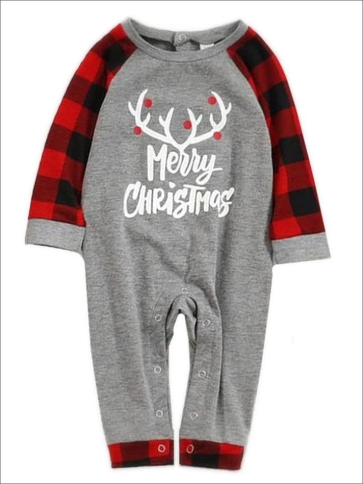 Mommy & Me Cozy Plaid Long Sleeve Holiday Pajamas - Mommy & Me Pajama