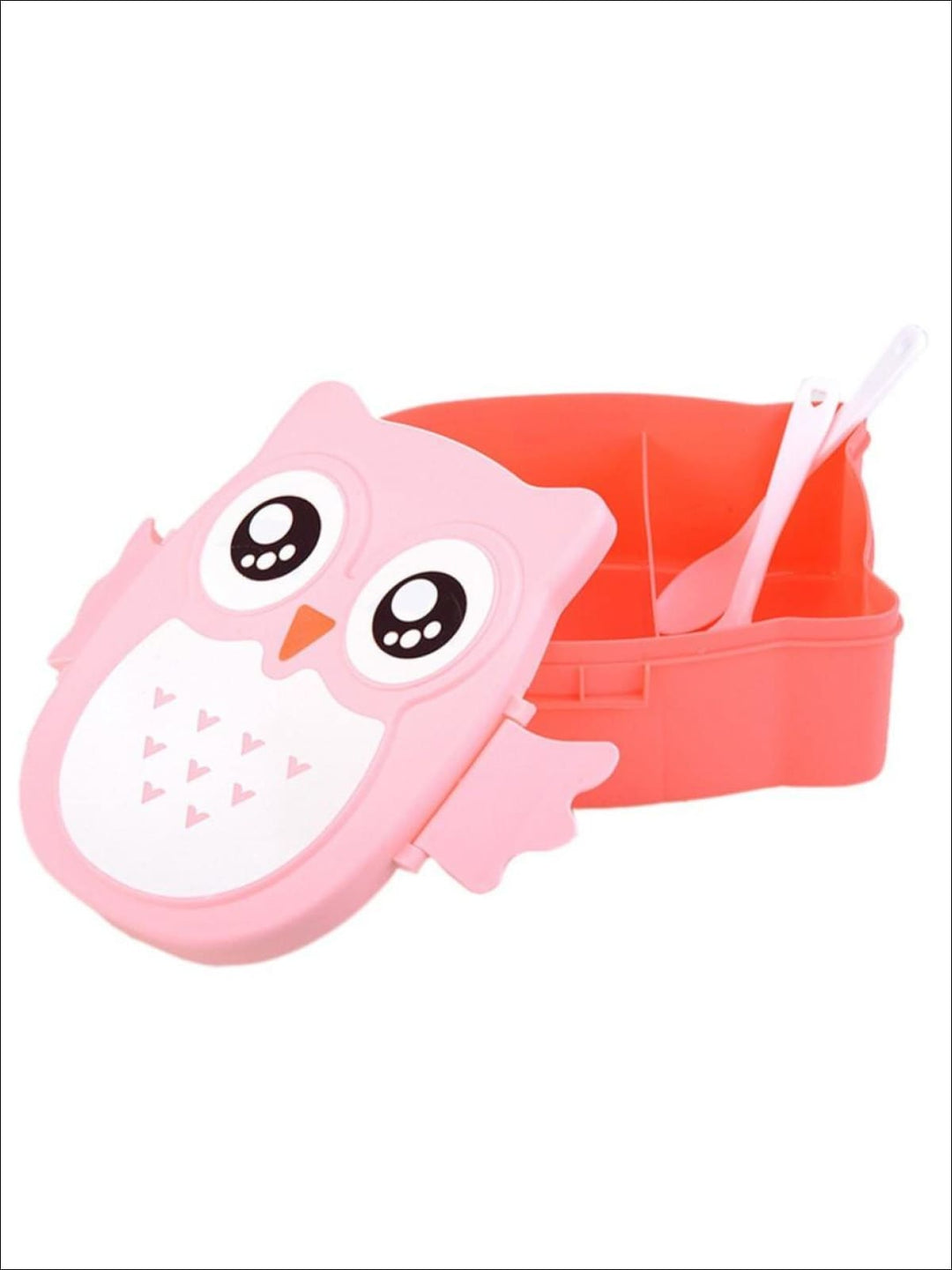 Girls Cute Owl Bento Lunch Box | School Accessories - Mia Belle Girls