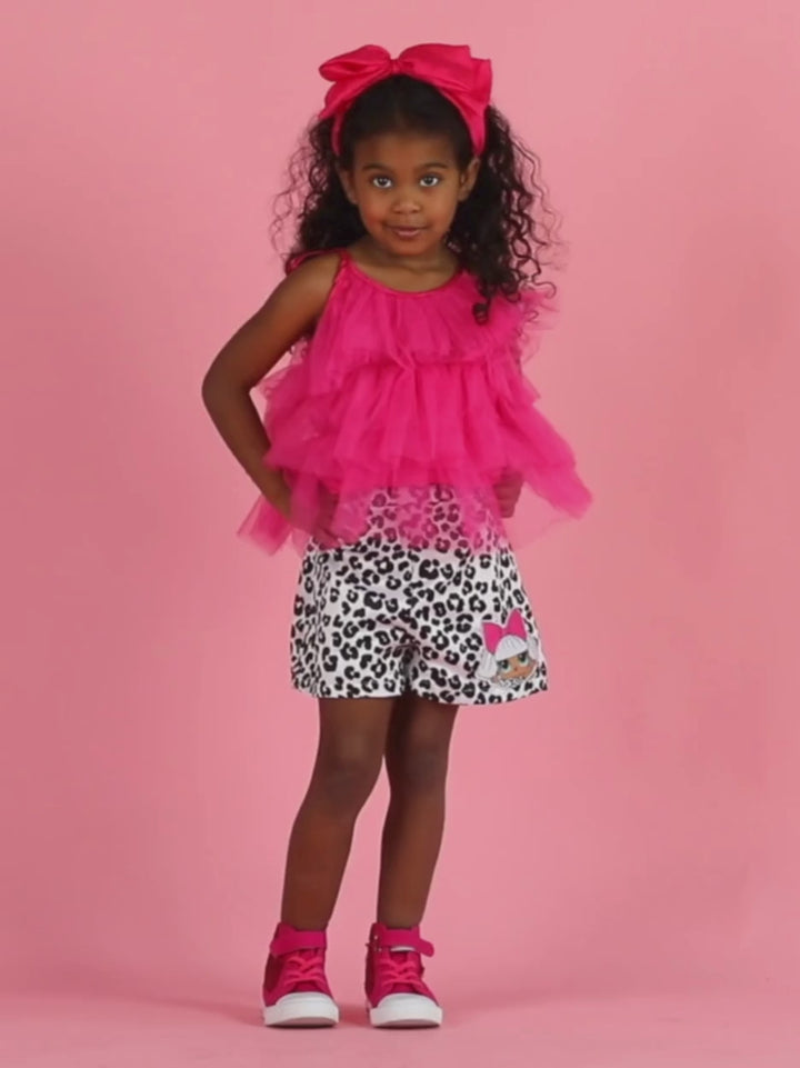 L.O.L. SURPRISE! x Mia Belle Girls Diva Shorts Set