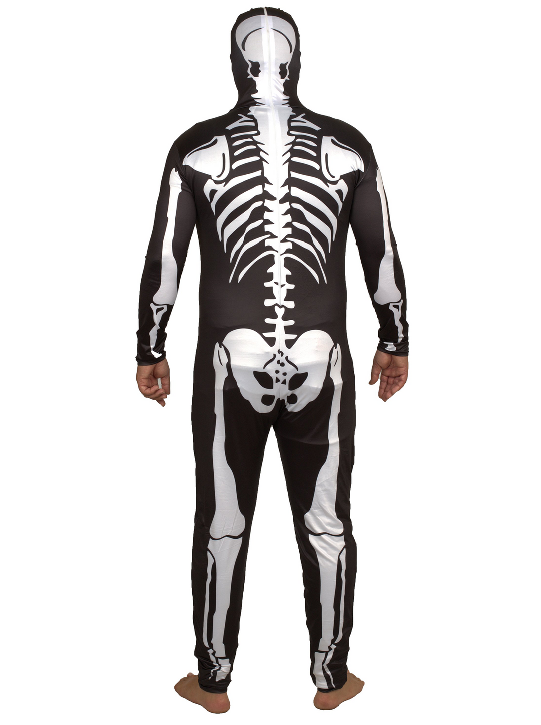 Halloween Costumes | Adult Unisex Skeleton Bodysuit | Mia Belle Girls