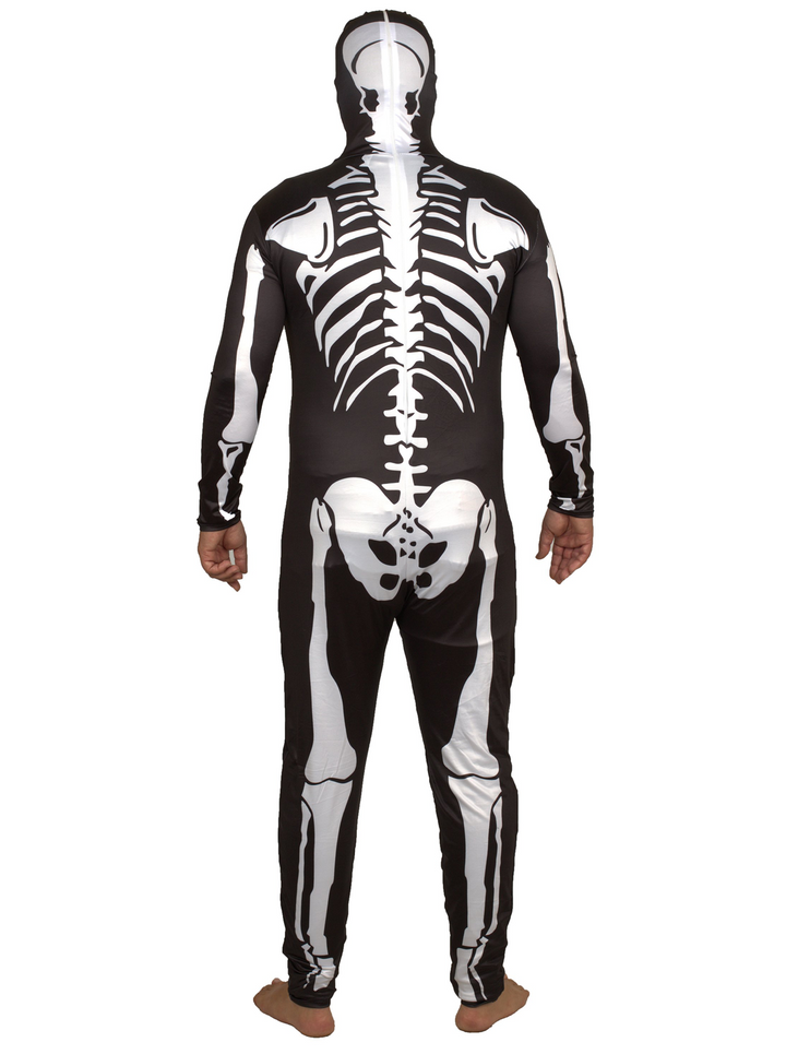 Halloween Costumes | Adult Unisex Skeleton Bodysuit | Mia Belle Girls