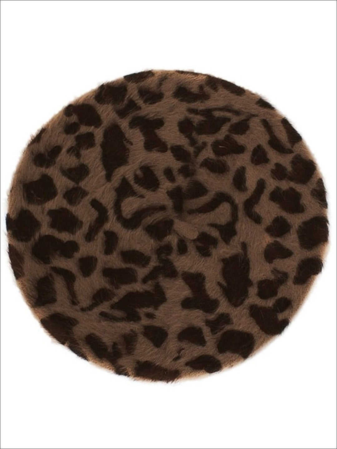 Kids Sassy & Casual Animal Print Beret | Accessories - Mia Belle Girls