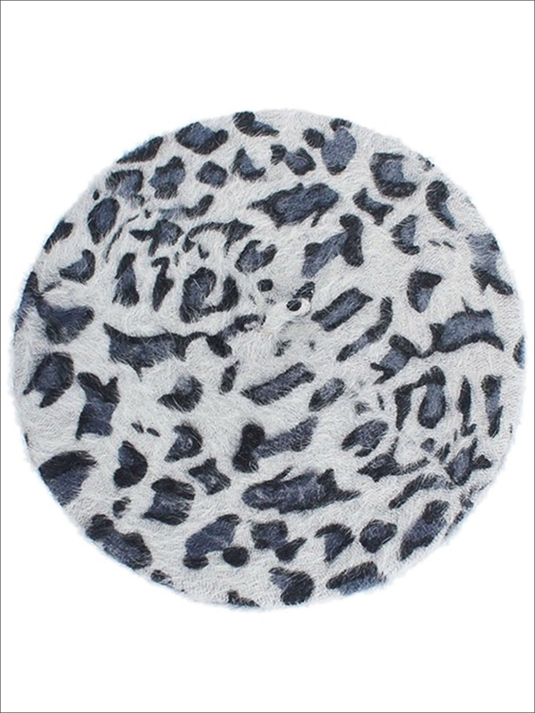 Kids Sassy & Casual Animal Print Beret | Accessories - Mia Belle Girls