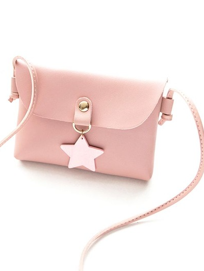 Girls Pink Star Crossbody – Fashionably, BBK!