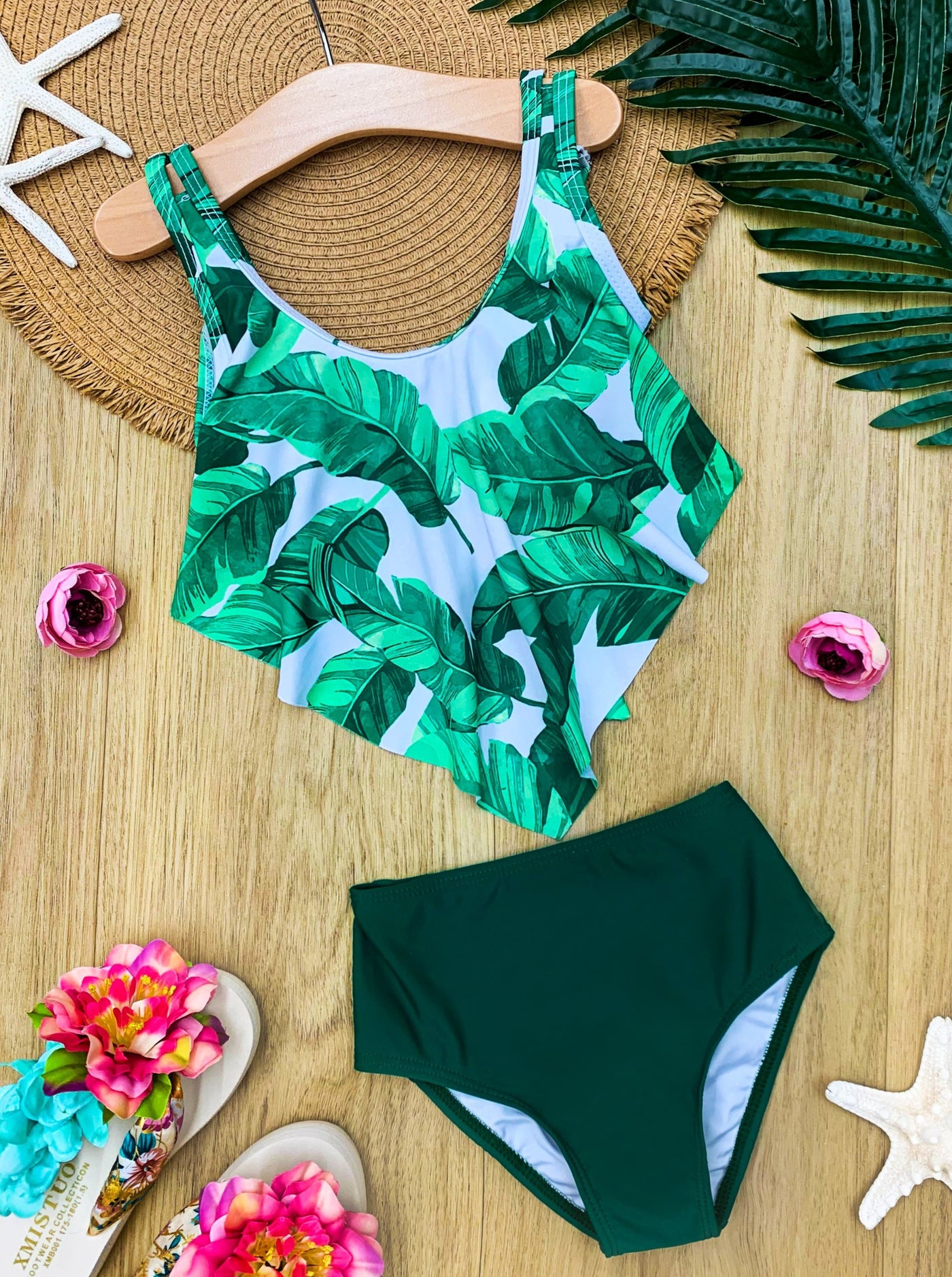 Day In Paradise Tankini Two Piece Swimsuit