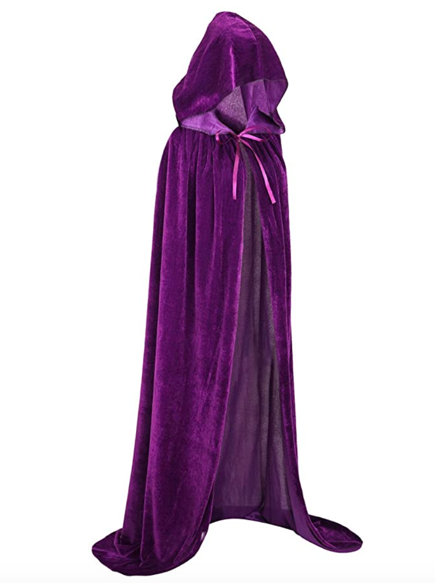 Halloween Accessories | Hocus Pocus Inspired Purple Cape - Mia Belle Girls
