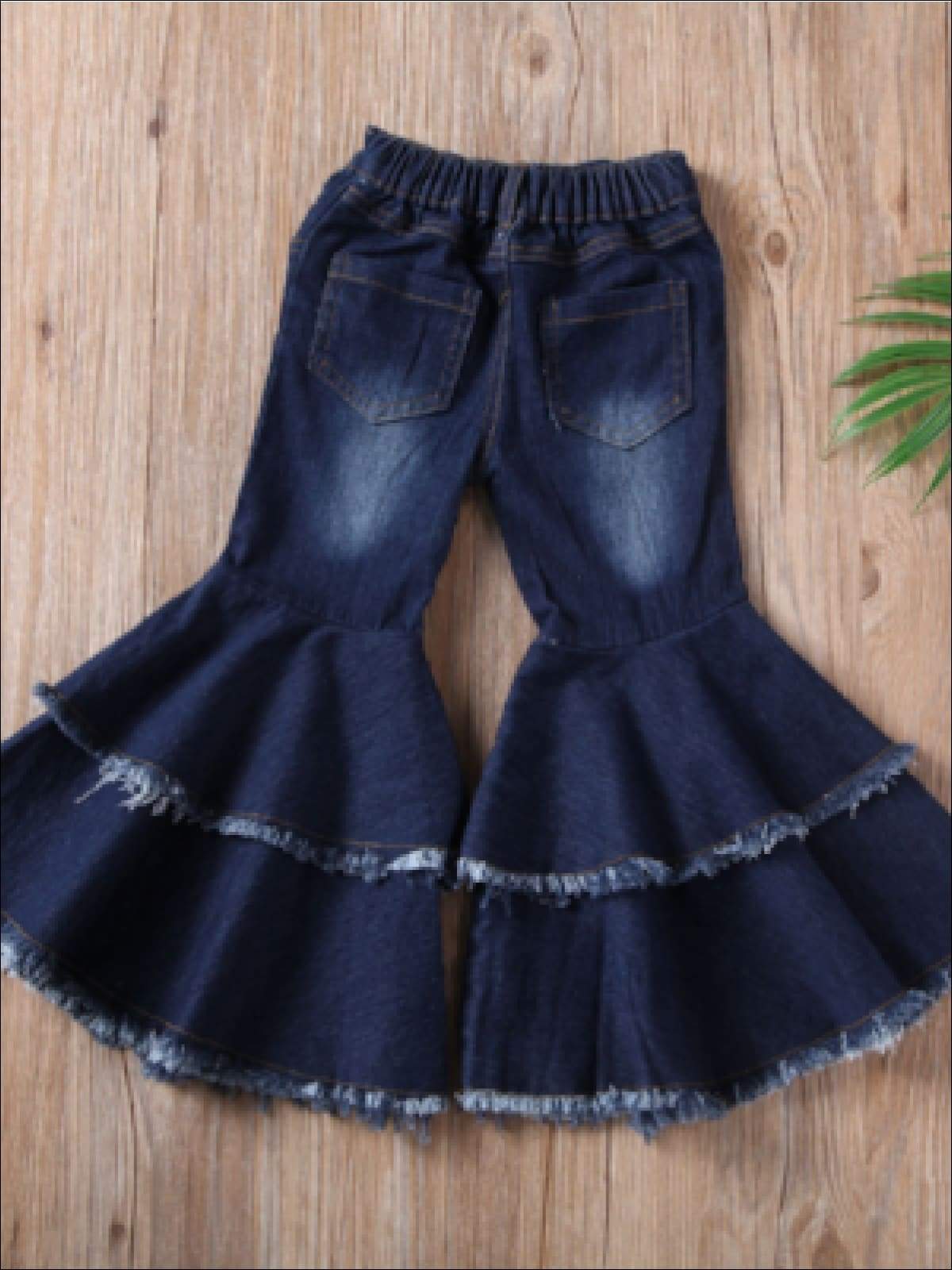 Baby Girl Clothes,blue Jeans,bell Bottom Pant,jeans for Kids Girls