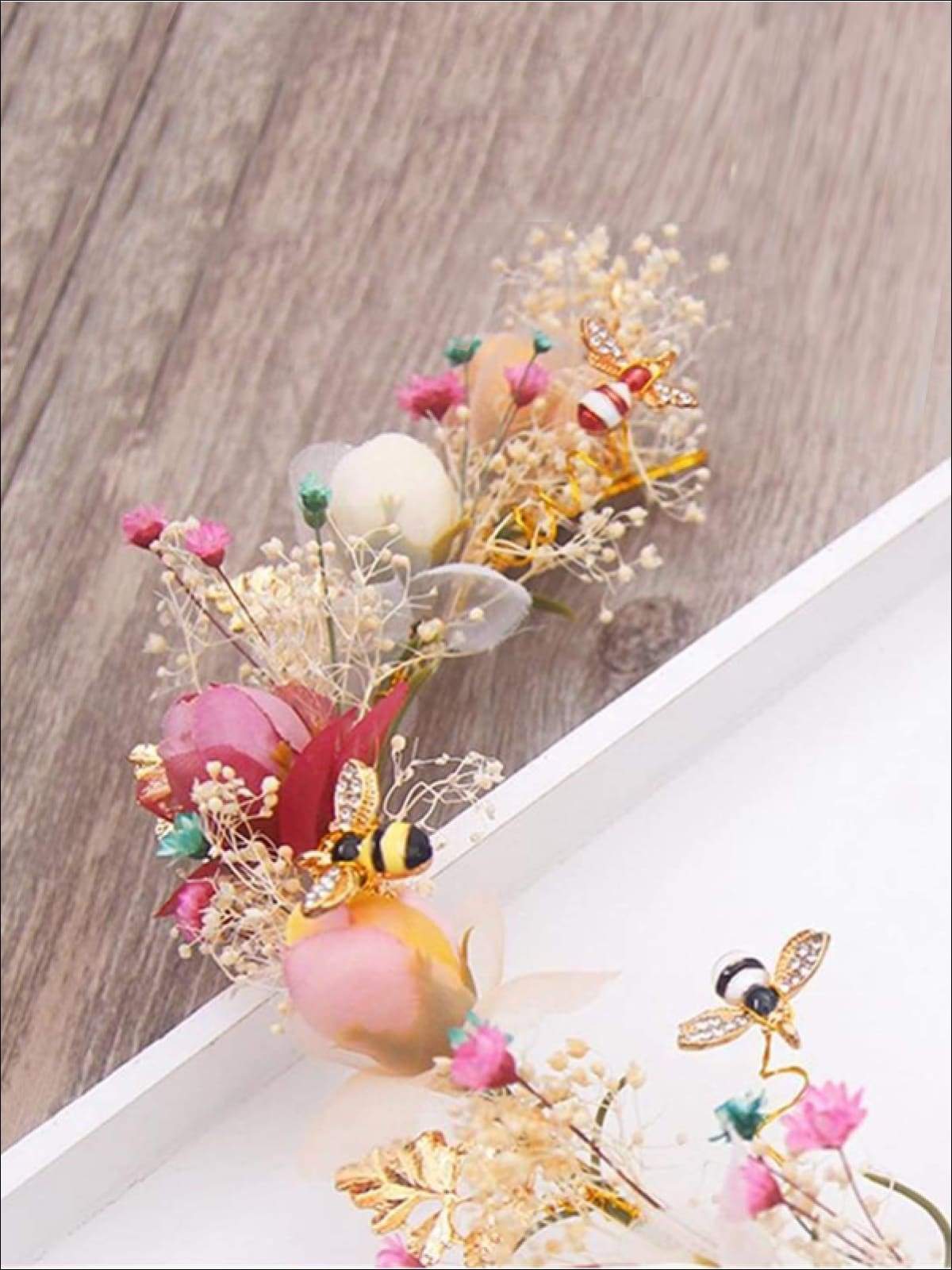 Girls Garden Fairy Flower Crown Headband – Mia Belle Girls