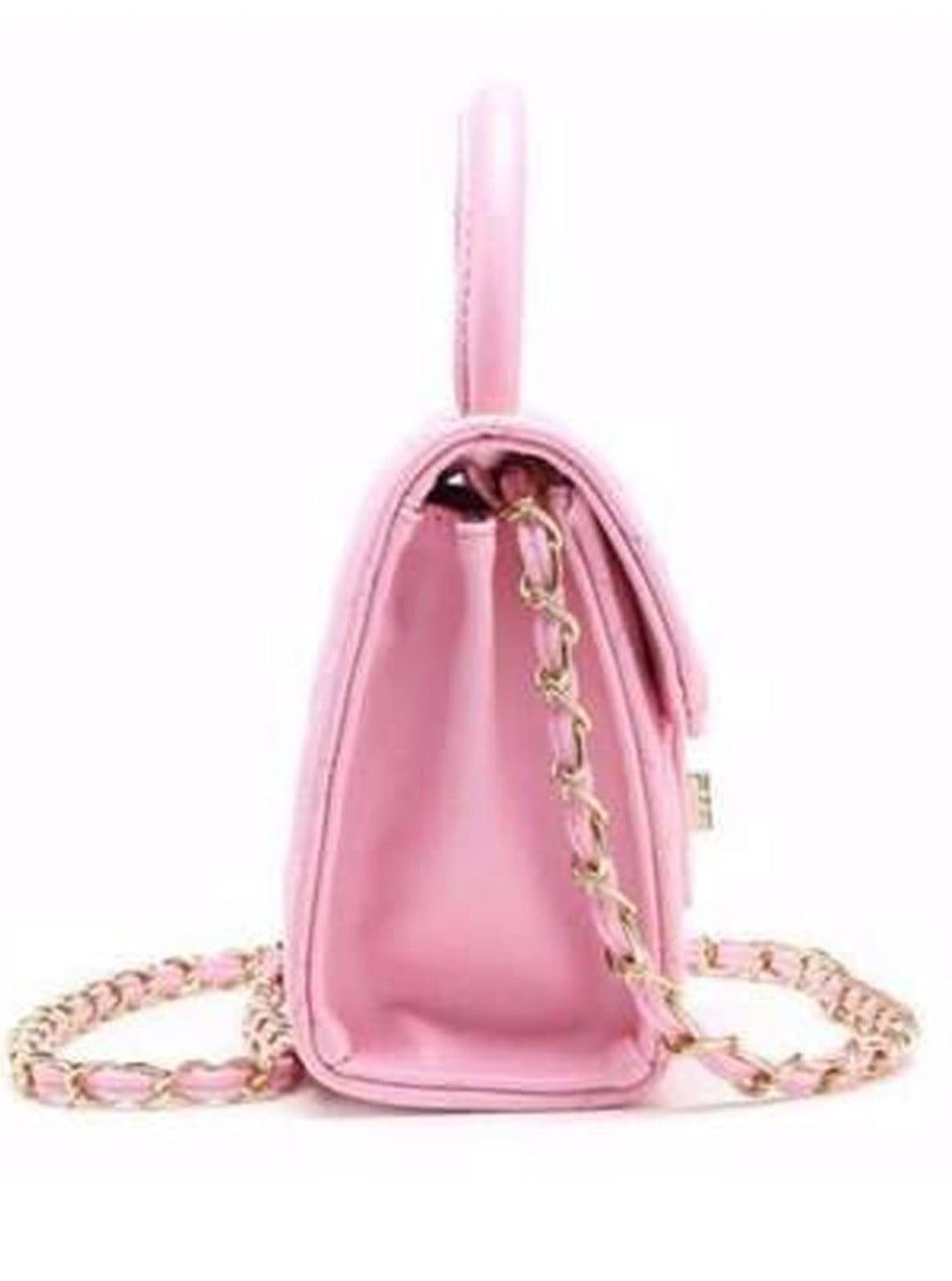 Hollow Jelly Handbags Mini Faux Pearl Handle Silicone Purse - Temu