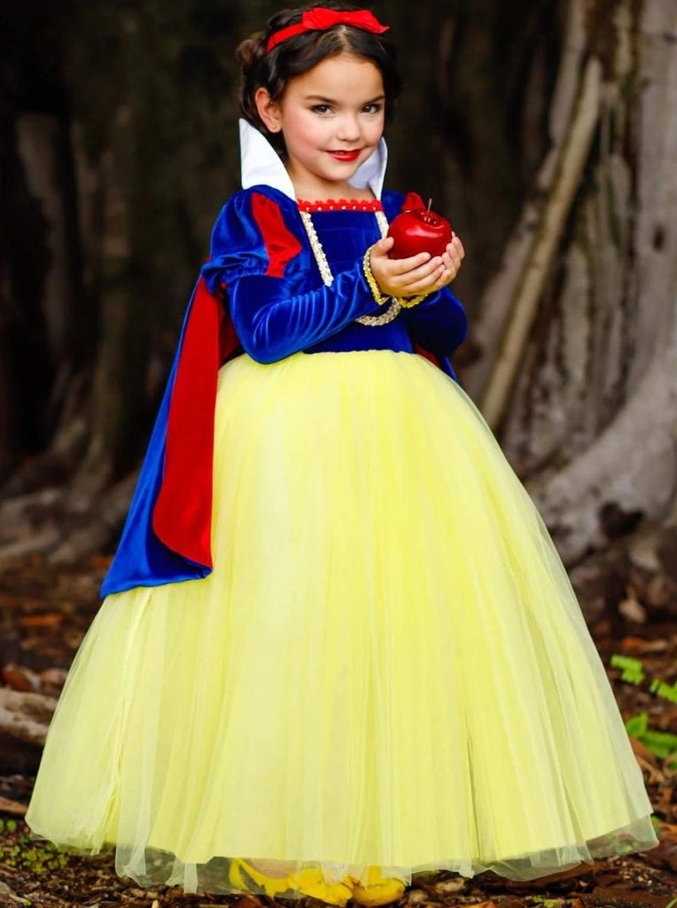 Snow White Adult Costume Princess Cosplay Dress Halloween Party Ball Gown |  eBay