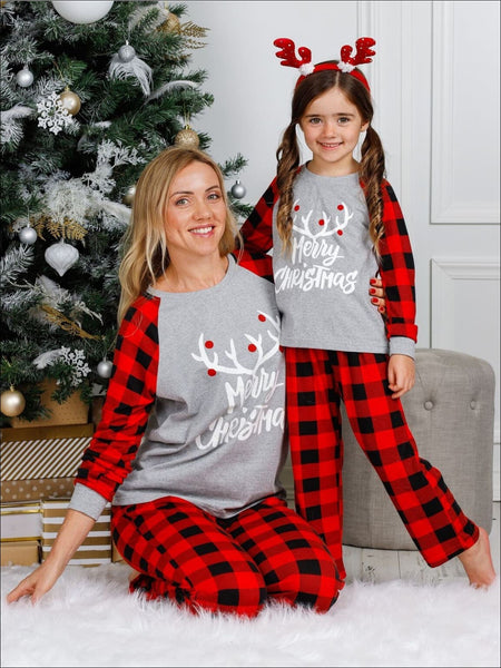 Mommy and Me Pajamas Sets  Long Sleeve Pajamas - Mia Belle Girls