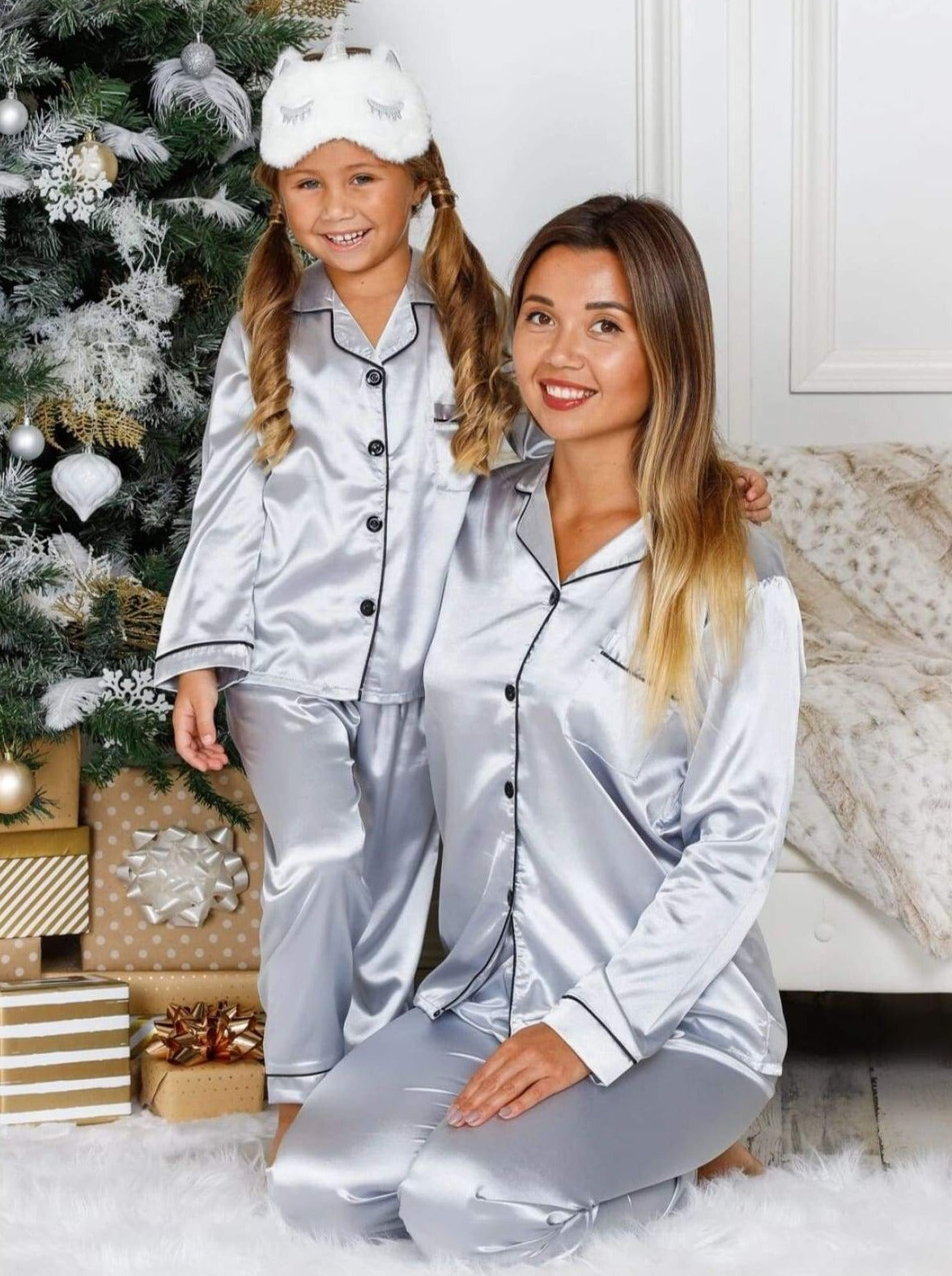 Matching Pajamas 20 Colour Options, Pajama Set, Mum and Daughter