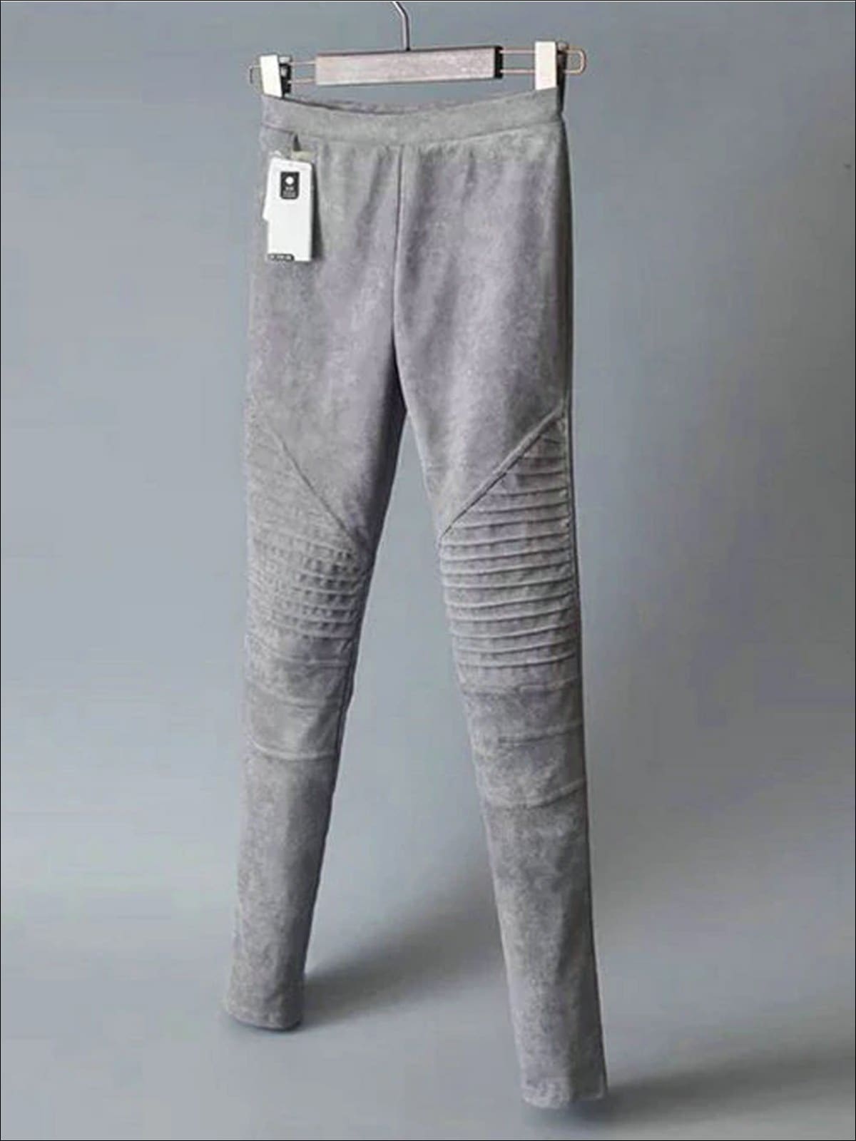 High Waisted Suede Pant Gray  LAPOINTE Womens Bottoms » Anechitoaie
