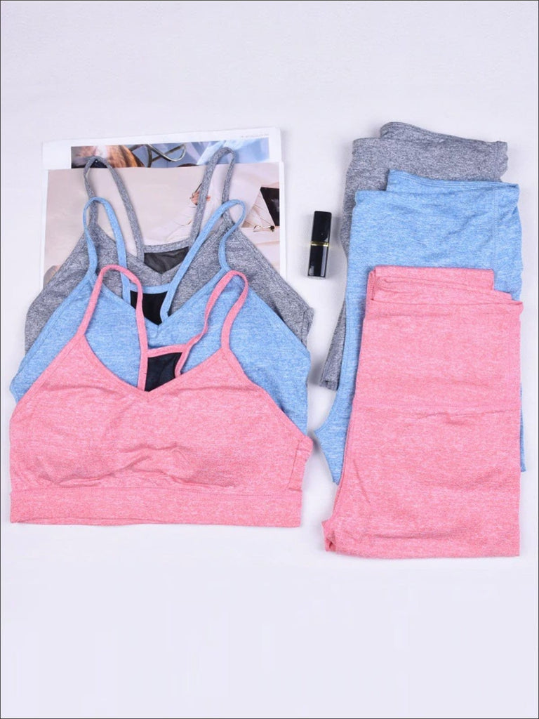Light pink sports bra for women suitable for exercise, workout