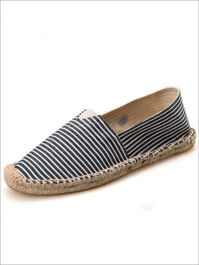 Women's Vintage Striped Espadrille Loafers (Multi Color Options) – Mia ...